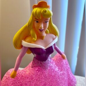 DISNEY PRINCESS AURORA 12" Eva Figural Tabletop Lamp Night Light -WORKS